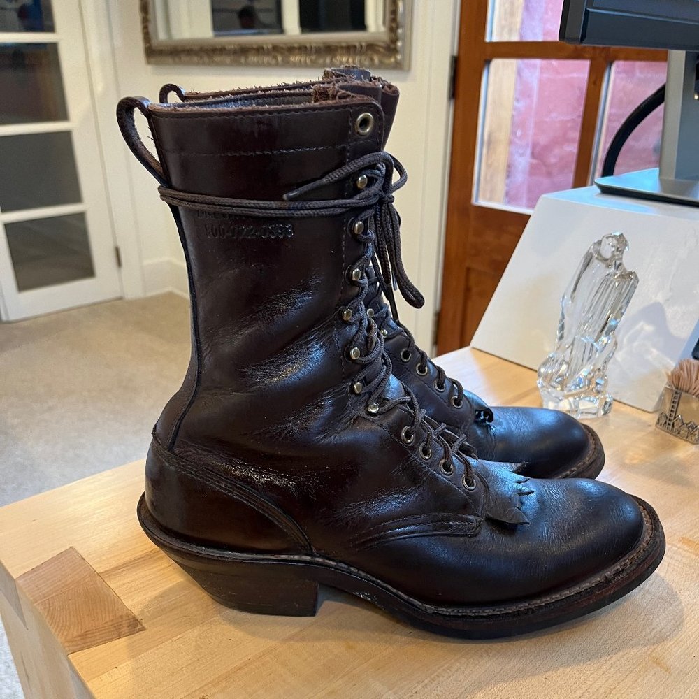 Drew's Ranch Packer Boots 10.5 D